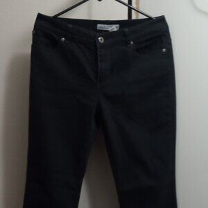 Chico's Platinum Denim jeans, black,  size 0.5 (=6)